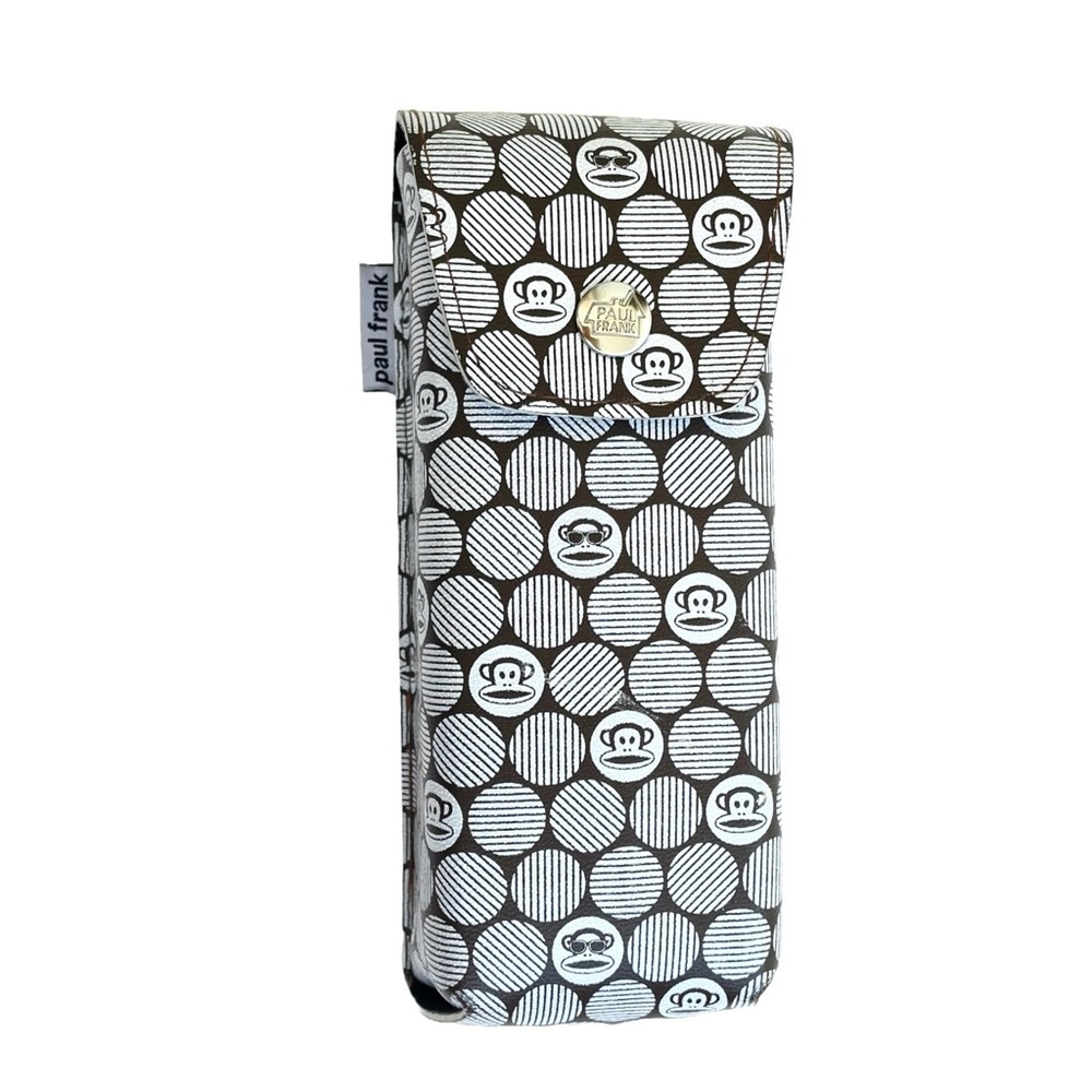 Paul Frank Julius Monkey Eyeglass Sunglasses Case Brown/White